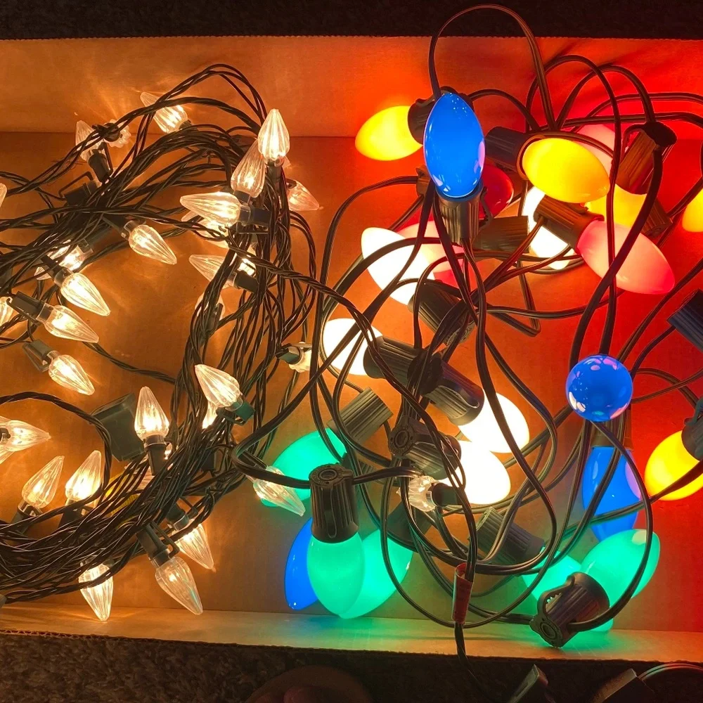 Christmas Indoor lights New Working 2 Strands